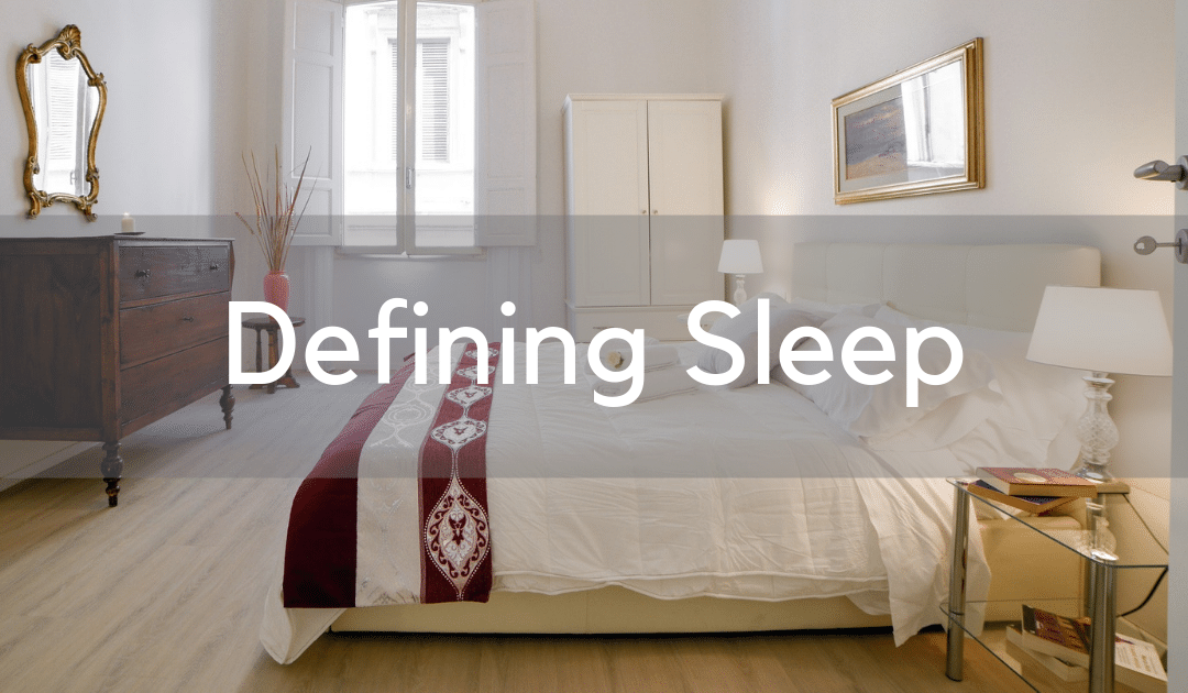 Defining Sleep