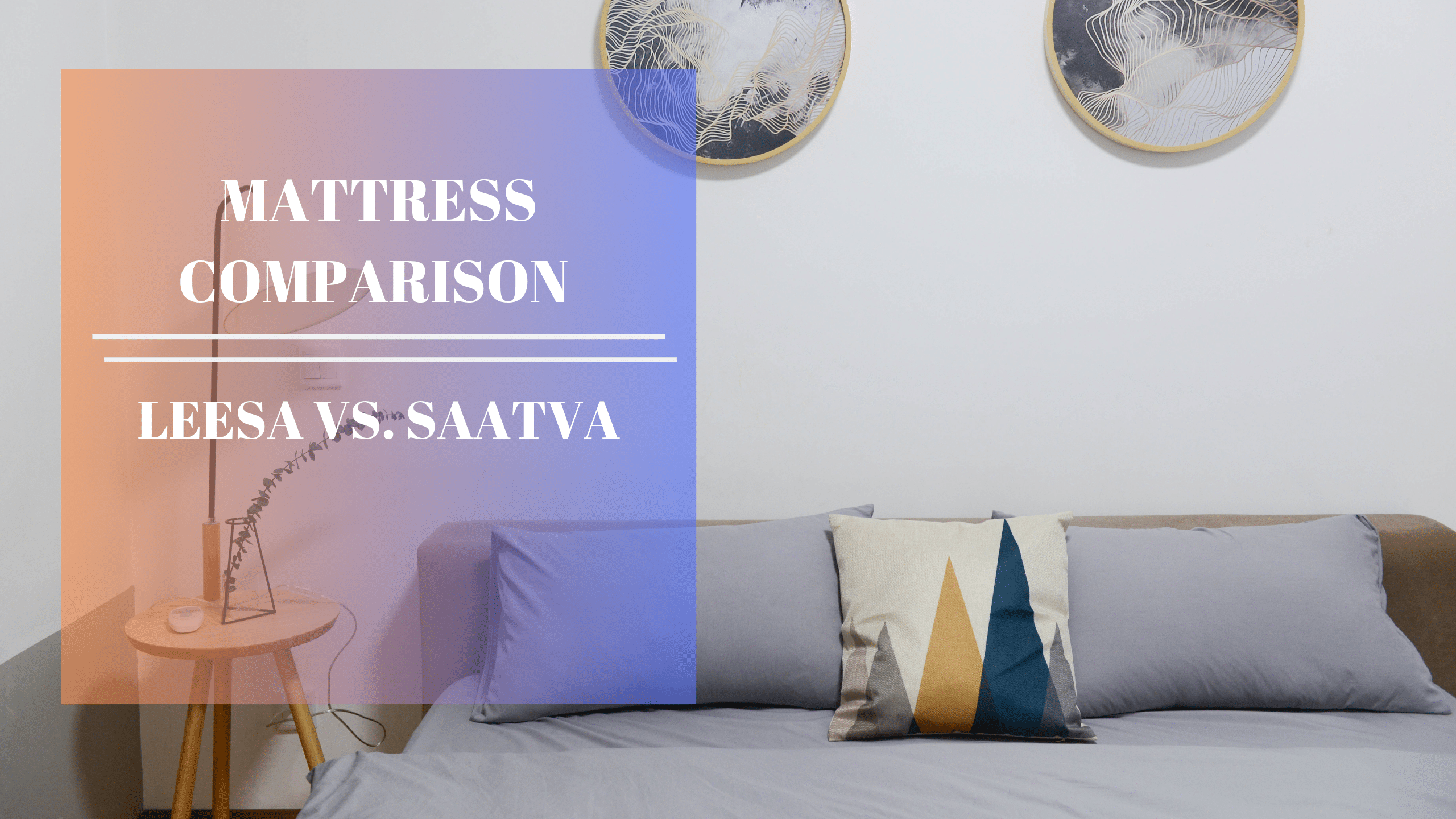 Leesa and Saatva Mattress Comparison Counting Sheep Sleep Research